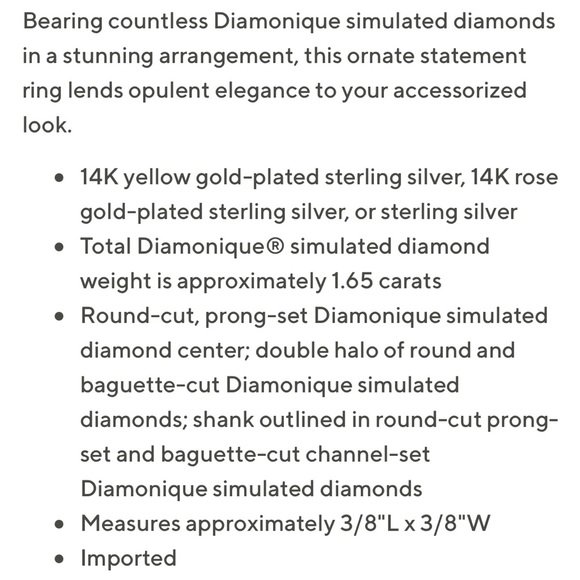 Double Halo Ring - Picture 4 of 5